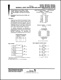 SNJ54LS09J datasheet:  QUADRUPLE 2-INPUT POSITIVE-AND GATES WITH OPEN-COLLECTOR OUTPUTS SNJ54LS09J
