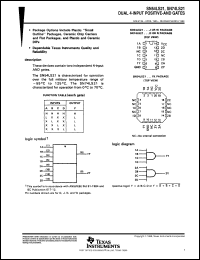 JM38510/31003BDA datasheet:  DUAL 4-INPUT POSITIVE-AND GATES JM38510/31003BDA