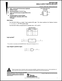 SN74AHC1G08DBVR datasheet:  SINGLE 2-INPUT POSITIVE-AND GATE SN74AHC1G08DBVR