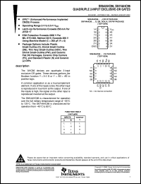 SNJ54AHC86W datasheet:  QUADRUPLE 2-INPUT EXCLUSIVE-OR GATES SNJ54AHC86W