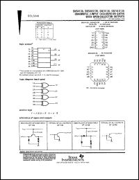 SNJ54LS136FK datasheet:  QUADRUPLE 2-INPUT EXCLUSIVE-OR GATES WITH OPEN-COLLECTOR OUTPUTS SNJ54LS136FK