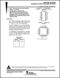 SN74AC86DBR datasheet:  QUADRUPLE 2-INPUT EXCLUSIVE-OR GATES SN74AC86DBR