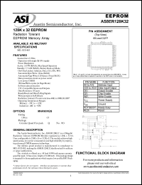 AS8E128K32Q-15/XT datasheet: 128K x 32 EEPROM radiation tolerant memory array AS8E128K32Q-15/XT