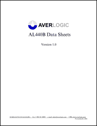 AL440B-24 datasheet: 4M-bits FIFO field memory AL440B-24