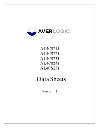 AL4CS221A-7.5-J datasheet: Synchronous FIFO AL4CS221A-7.5-J