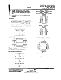 JM38510/30003B2A datasheet:  HEX INVERTERS JM38510/30003B2A