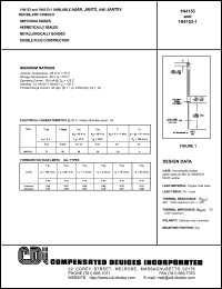 1N4153 datasheet: 75 volt switching diode 1N4153