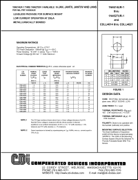 CDLL4616 datasheet: 2.2 volt zener diode CDLL4616