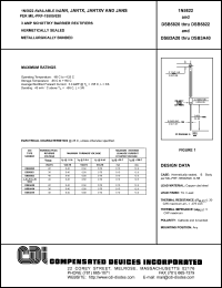 DJB5822 datasheet: 40 volt (working peak reverse voltage), 3 AMP schottky barrier rectifier DJB5822