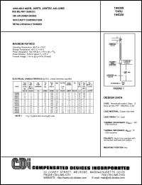 1N6312 datasheet: 3.3 volt , 500mW zener diode 1N6312