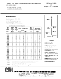 1N958B datasheet: 7.5 zener diode 1N958B