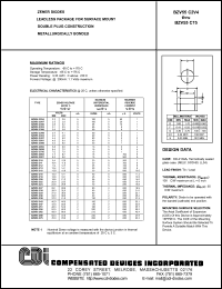 BZV55C43 datasheet: 40.0-46.0 volt zener diode BZV55C43