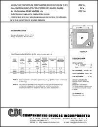 CD3154 datasheet: 8.4 volt zener diode CD3154