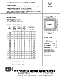 CD4107 datasheet: 13 volt zener diode CD4107