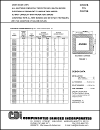 CD5226B datasheet: 3.3 volt zener diode chip CD5226B