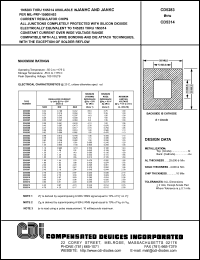 CD5283 datasheet: Current regulator chip CD5283