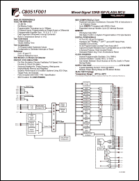 C8051F001 datasheet: Mixed-signal 32KB ISP flash MCU C8051F001