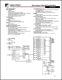 C8051F002 datasheet: Mixed-signal 32KB ISP flash MCU C8051F002