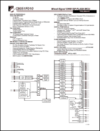 C8051F010 datasheet: Mixed-signal 32KB ISP flash MCU C8051F010