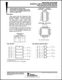 SN54ALS03BJ datasheet:  QUADRUPLE 2-INPUT POSITIVE-NAND BUFFERS WITH OPEN-COLLECT SN54ALS03BJ