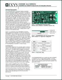 EVDD408 datasheet: Gate driver IC evaluation board EVDD408