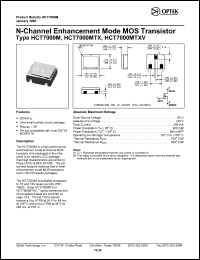 HCT7000MTXV datasheet: N-channel enhancement mode MOS transistor HCT7000MTXV
