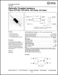 OPI1264 datasheet: Optically coupled isolator OPI1264