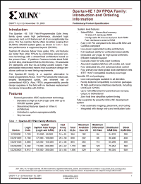 XC2S300E-7FT456I datasheet: Spartan-IIE 1.8V FPGA. XC2S300E-7FT456I