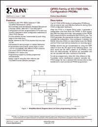 XC1736DDD8M datasheet: QPRO QML configuration PROM. XC1736DDD8M