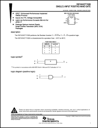 SN74AHCT1G00DBVR datasheet:  SINGLE 2-INPUT POSITIVE-NAND GATE SN74AHCT1G00DBVR