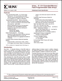 XCV812E-8FG900C datasheet: Virtex-E 1.8V extended memory field programmable gate array. XCV812E-8FG900C