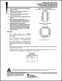 SN74LV132ADGVR datasheet:  QUADRUPLE POSITIVE-NAND GATES WITH SCHMITT-TRIGGER INPUTS SN74LV132ADGVR