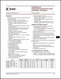 XC3190L-2TQ176C datasheet: Field programmable gate array. XC3190L-2TQ176C