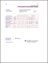 SMPJ113 datasheet: N-Channel silicon junction field-effect transistor SMPJ113