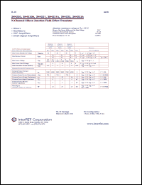 2N4222 datasheet: N-Channel silicon junction field-effect transistor 2N4222