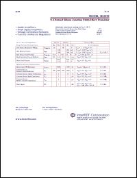 2N4338 datasheet: N-Channel silicon junction field-effect transistor 2N4338