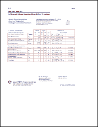 SMP4341 datasheet: N-Channel silicon junction field-effect transistor SMP4341