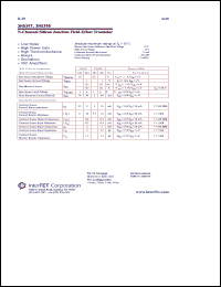 SMP5397 datasheet: N-Channel silicon junction field-effect transistor SMP5397