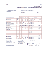 2N5912 datasheet: Dual N-Channel silicon junction field-effect transistor 2N5912