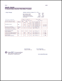 2N6449 datasheet: N-Channel silicon junction field-effect transistor 2N6449