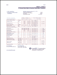 IFN5912 datasheet: N-Channel dual silicon junction field-effect transistor IFN5912