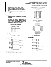 SNJ5428J datasheet:  QUADRUPLE 2-INPUT POSITIVE-NOR BUFFERS SNJ5428J