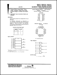 SNJ5432J datasheet:  QUADRUPLE 2-INPUT POSITIVE-OR GATES SNJ5432J