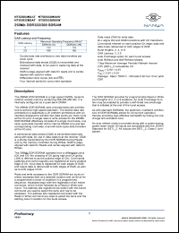 NT5DS64M4AT-66 datasheet: 256Mb SDRAM NT5DS64M4AT-66