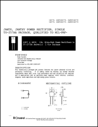 1N6779 datasheet: 15Amp ultra-fast rectifier 1N6779