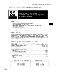 OM2990-XNM datasheet: Three terminal, fixed voltage, negative voltage regulator OM2990-XNM