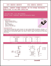 2N7227 datasheet: 14A N-channel enhancement mode MOSFET power transistor 2N7227