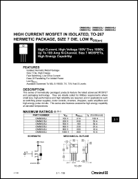 OM6039SM datasheet: 200V N-channel MOSFET OM6039SM