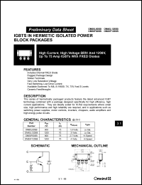 OM60L60SB datasheet: 600V high current IGBT with FRED diodes OM60L60SB