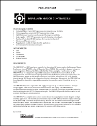 OM9399SP datasheet: DSP-based motor controller OM9399SP